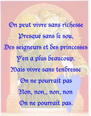 tendresse poème
