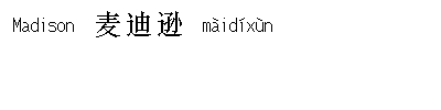 madison